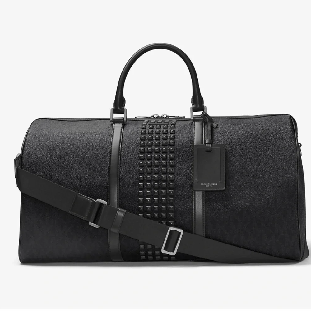 MICHAEL KORS Jet Set Travel Studded Large Duffle - Picture 3 of 14